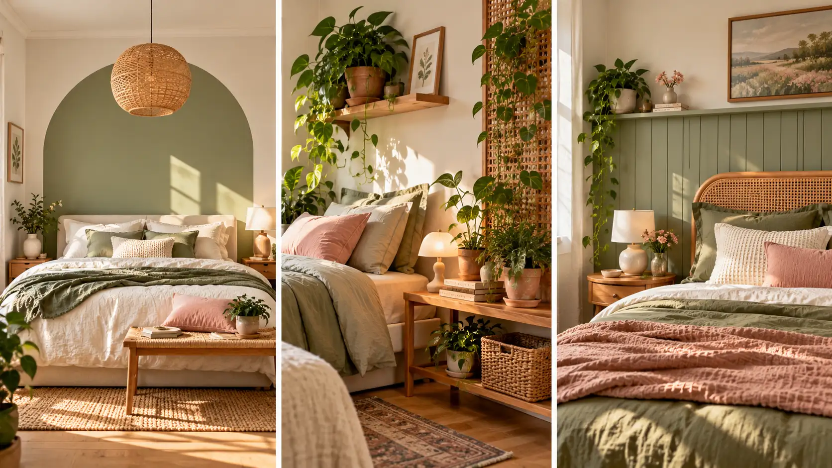 Green Bedroom Ideas: 20 Calm and Cozy Looks for Small Apartments