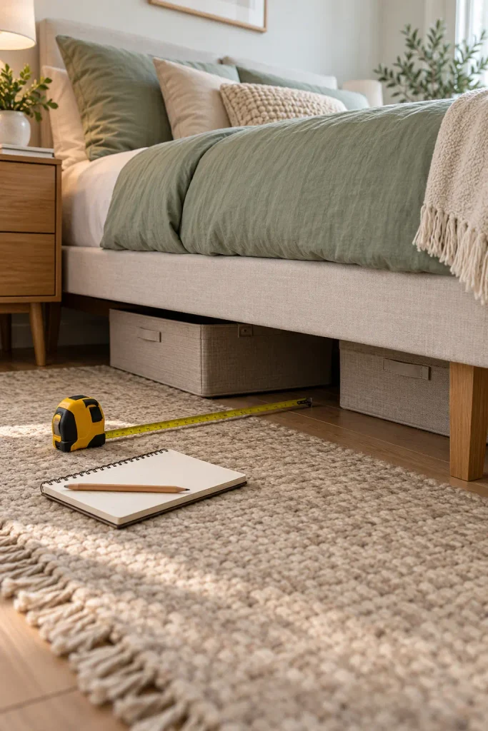 Cosy Bedroom Storage Planning

