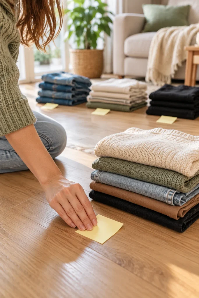 how to store things in a small apartment
