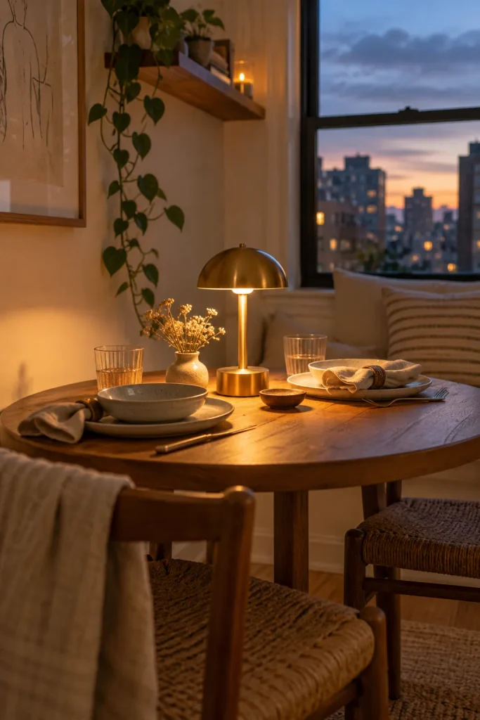 Cosy Dusk Dining Nook