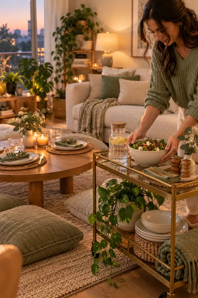 No Dining Room Table Setting