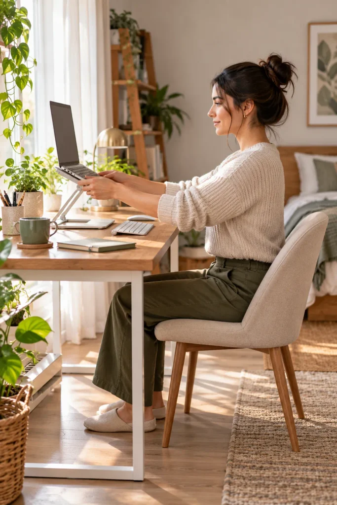 Studio Apartment Work From Home Setup