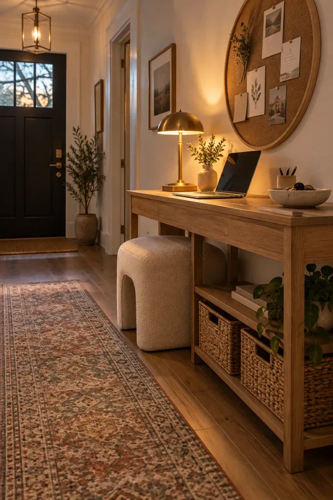Cosy Hallway Console Nook
