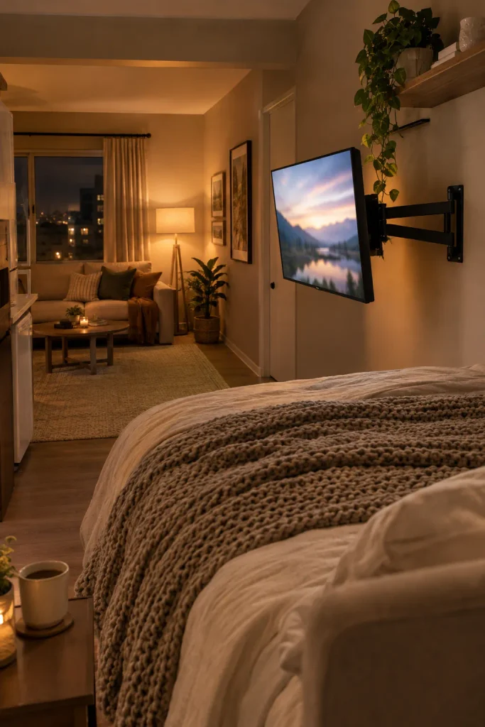 400 square foot apartment layout