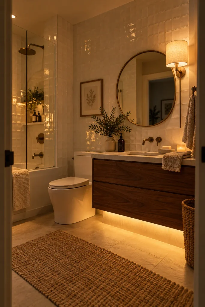 Cosy Rustic Spa Bathroom
