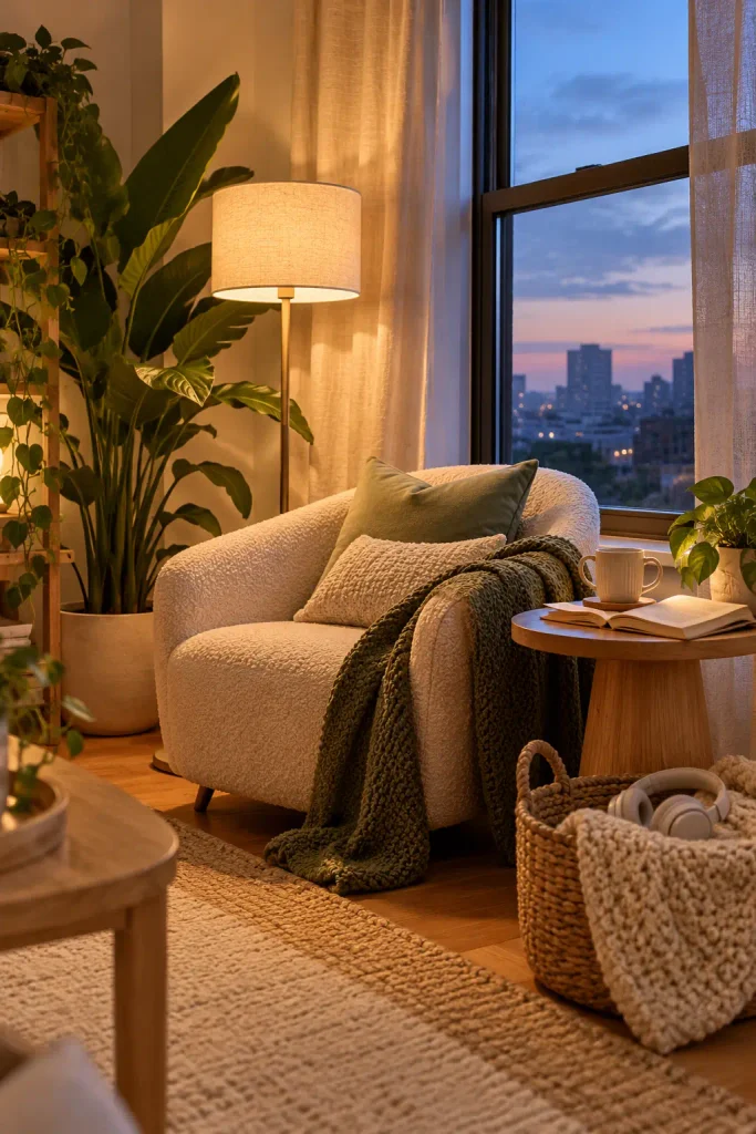 Cosy Twilight Reading Nook