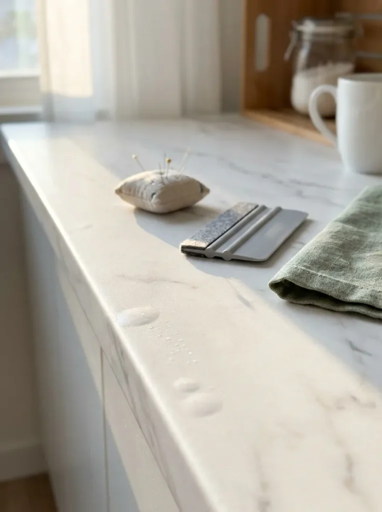 rental countertop makeover
