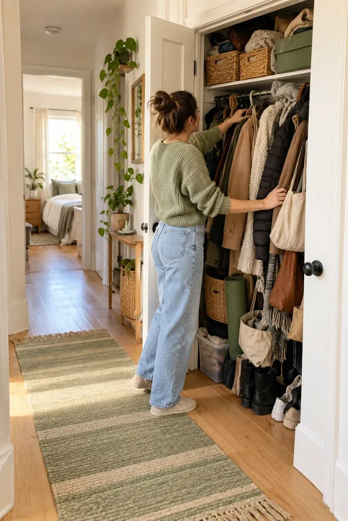 how to store things in a small apartment