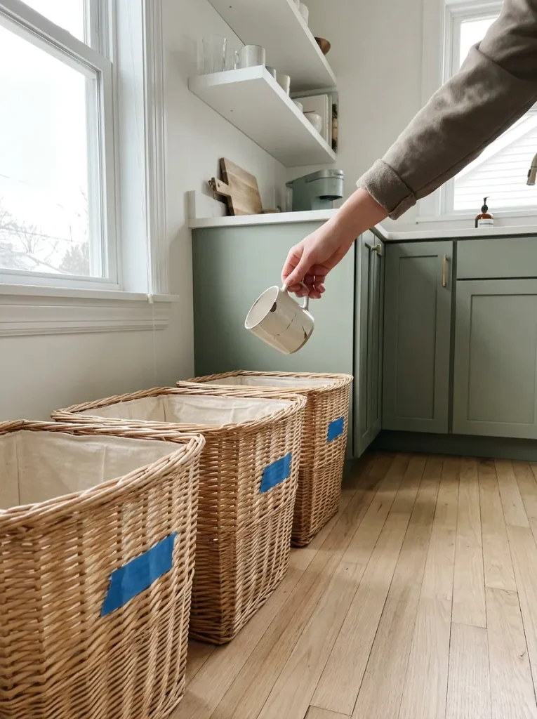 Kitchen Reset Organization