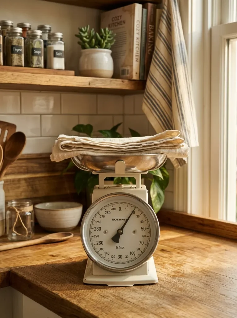 Weigh your curtain panels on a kitchen scale