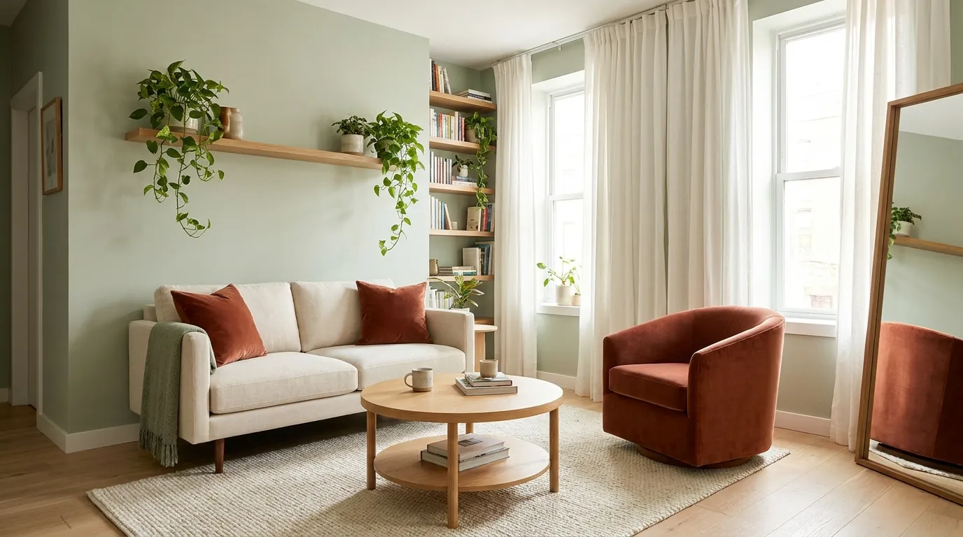 Small Living Room Ideas: 30 Smart Ways to Make a Tiny Apartment Feel Bigger
