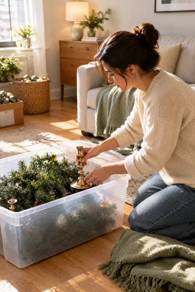 Holiday Decoration Storage