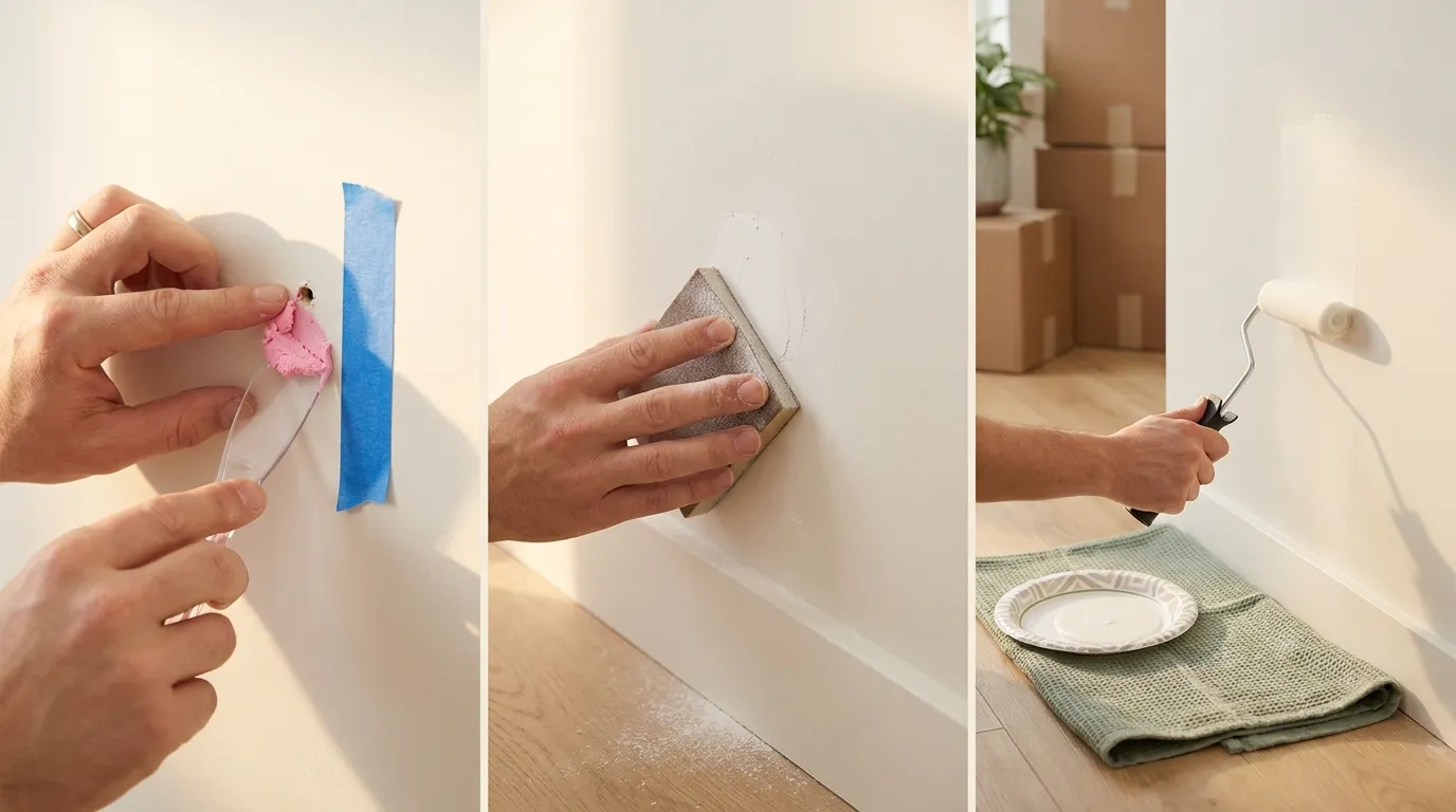 How to Patch Nail Holes Before Moving Out: Step by Step