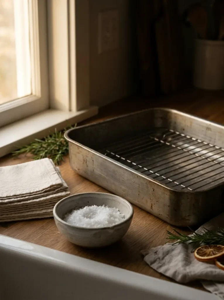 Preparing holiday roast seasoning