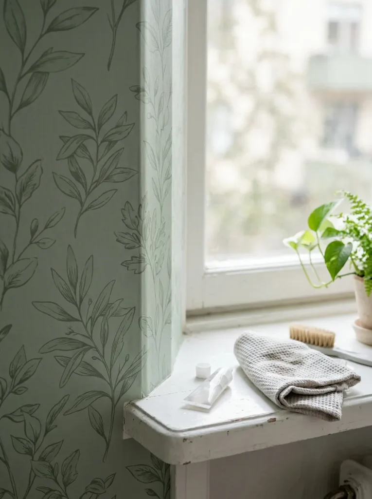 securing wallpaper corners