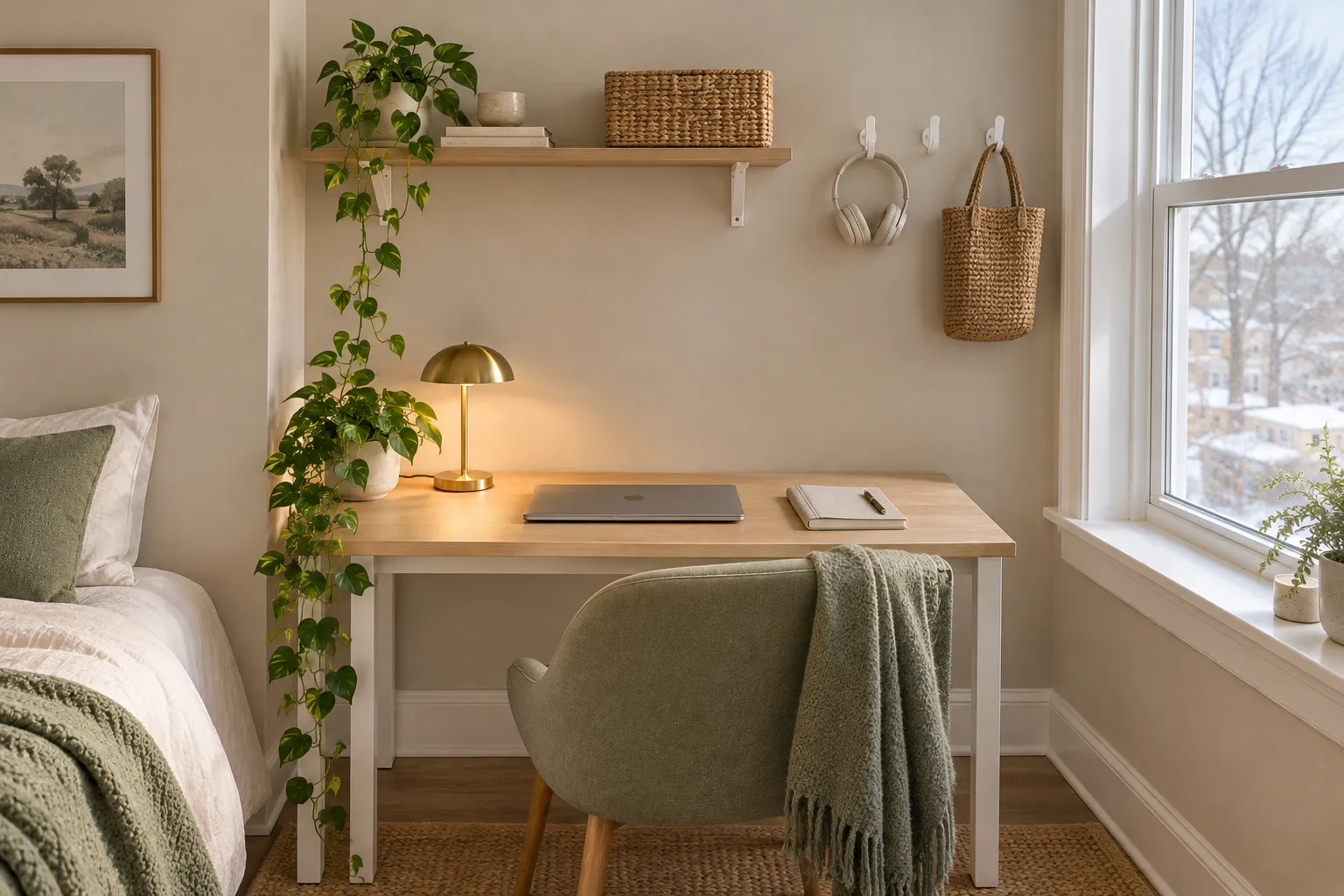 The New Year Desk Organization Reset That Makes a Small Workspace Work Again