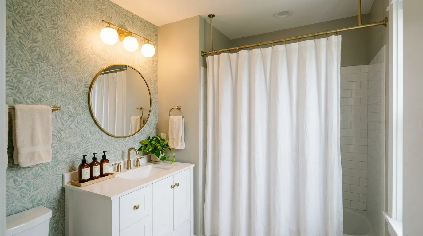How to Make a Rental Bathroom Look Expensive in a Weekend