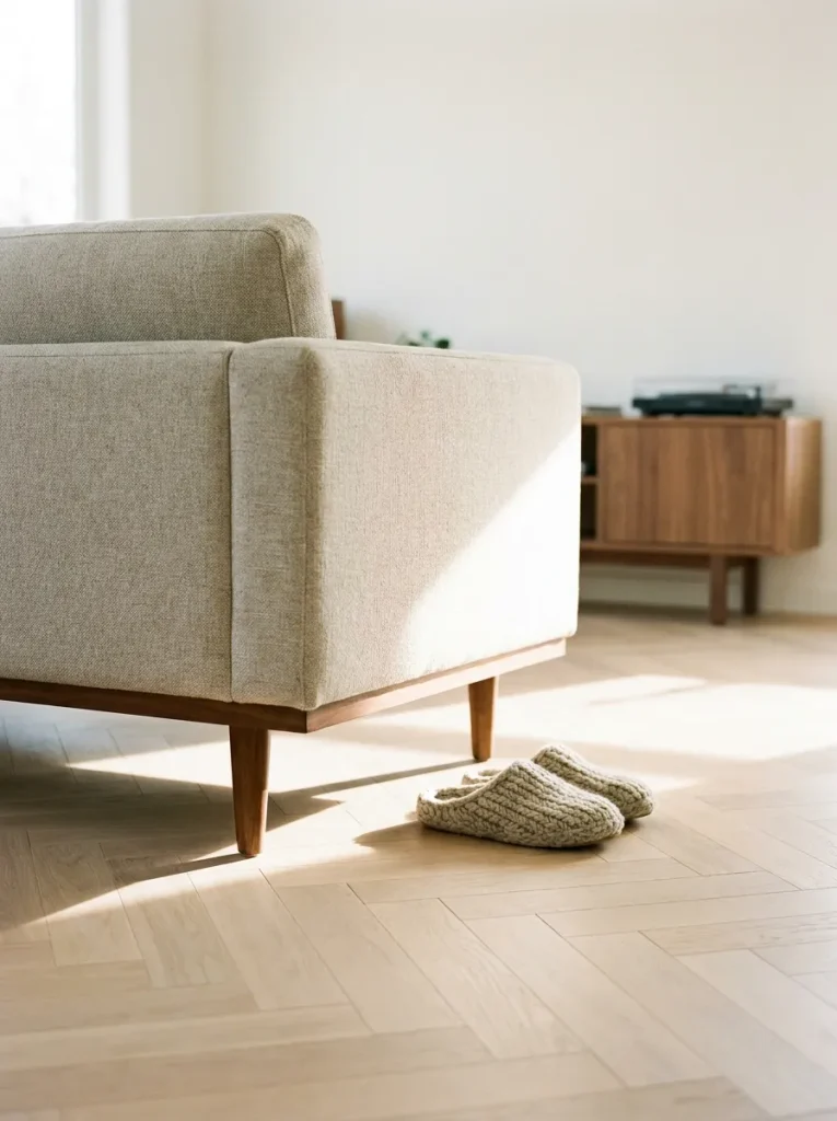 Sofa in living room