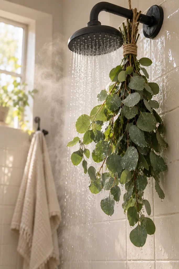 Steamy Eucalyptus Shower Sanctuary
