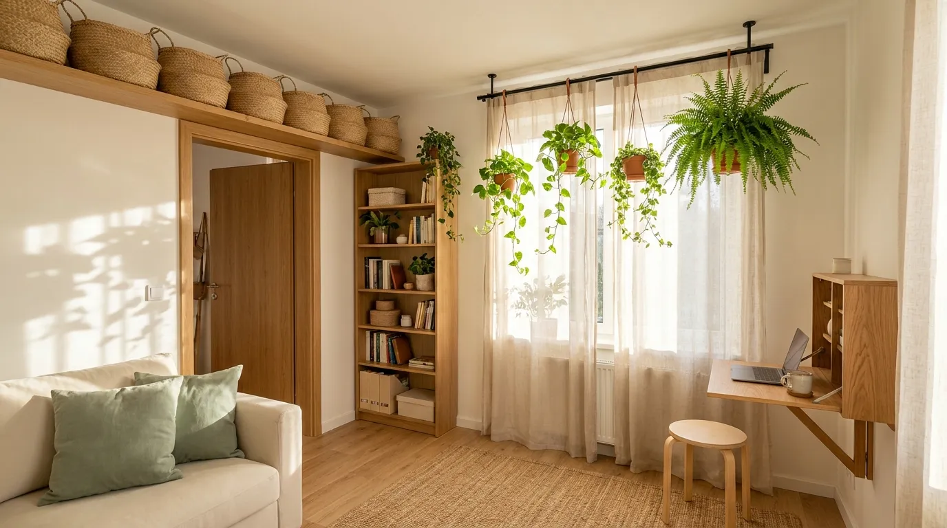 Tiny Apartment, Big Storage: 15 Vertical Ideas to Clear Your Floor