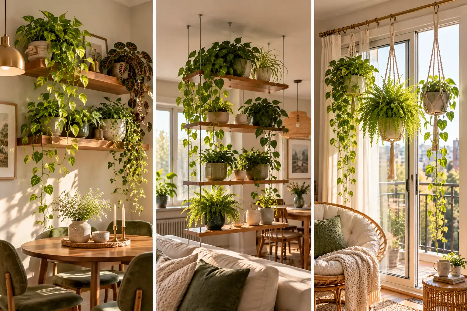 20 Apartment Plant Ideas for People With No Floor Space