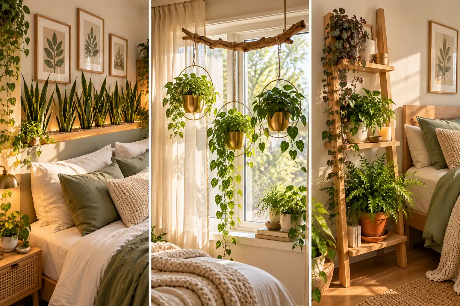 Bedroom Plant Ideas: 14 Clever Ways to Style Plants in a Small Bedroom