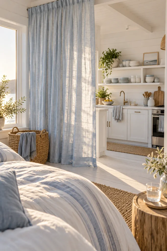 Sunlit Coastal Studio Retreat
