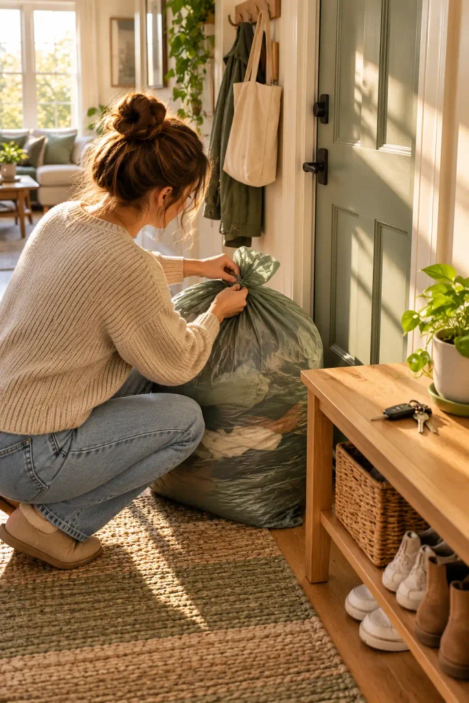 how to store things in a small apartment