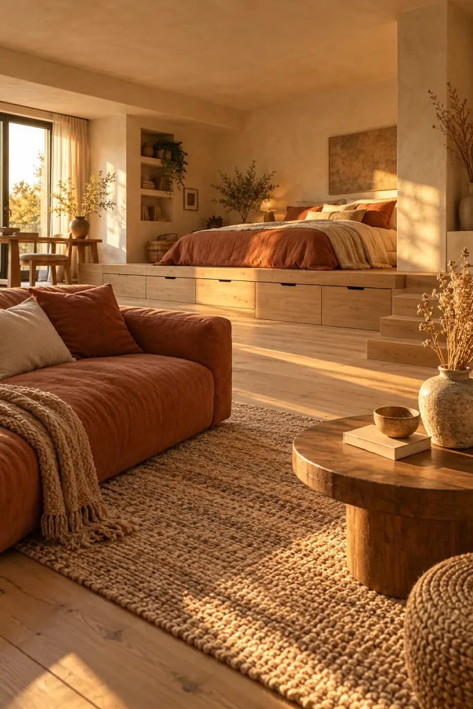 Sunlit Rustic-Boho Studio Retreat
