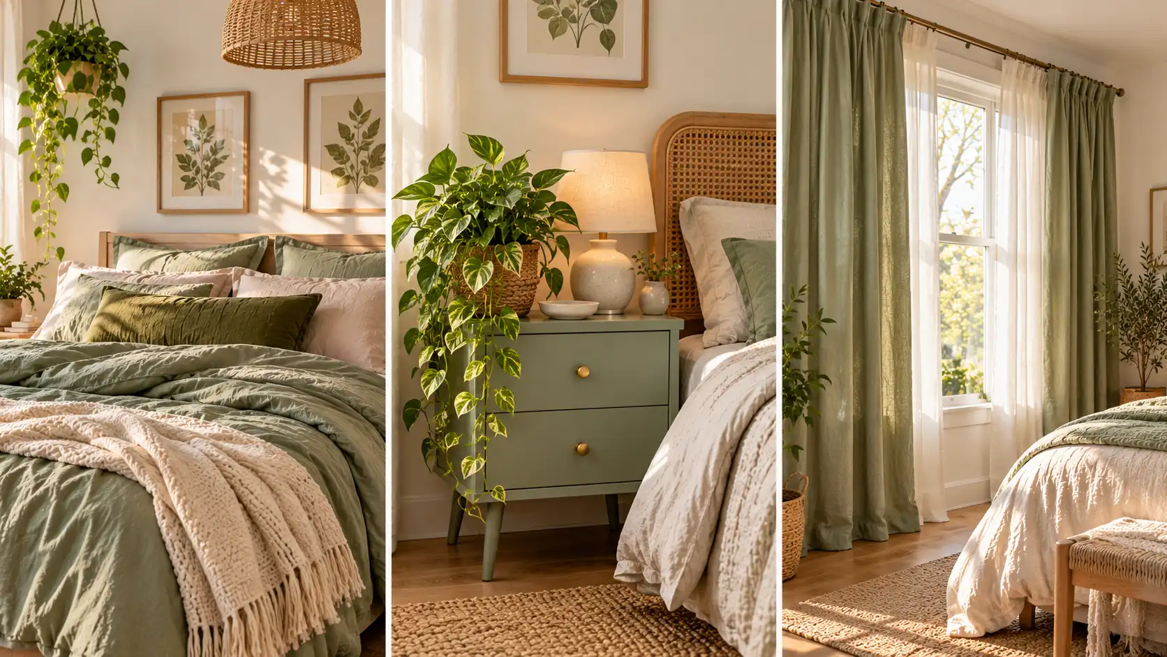 Sage Green Bedroom Ideas: 15 Renter Friendly Looks That Don’t Need Paint