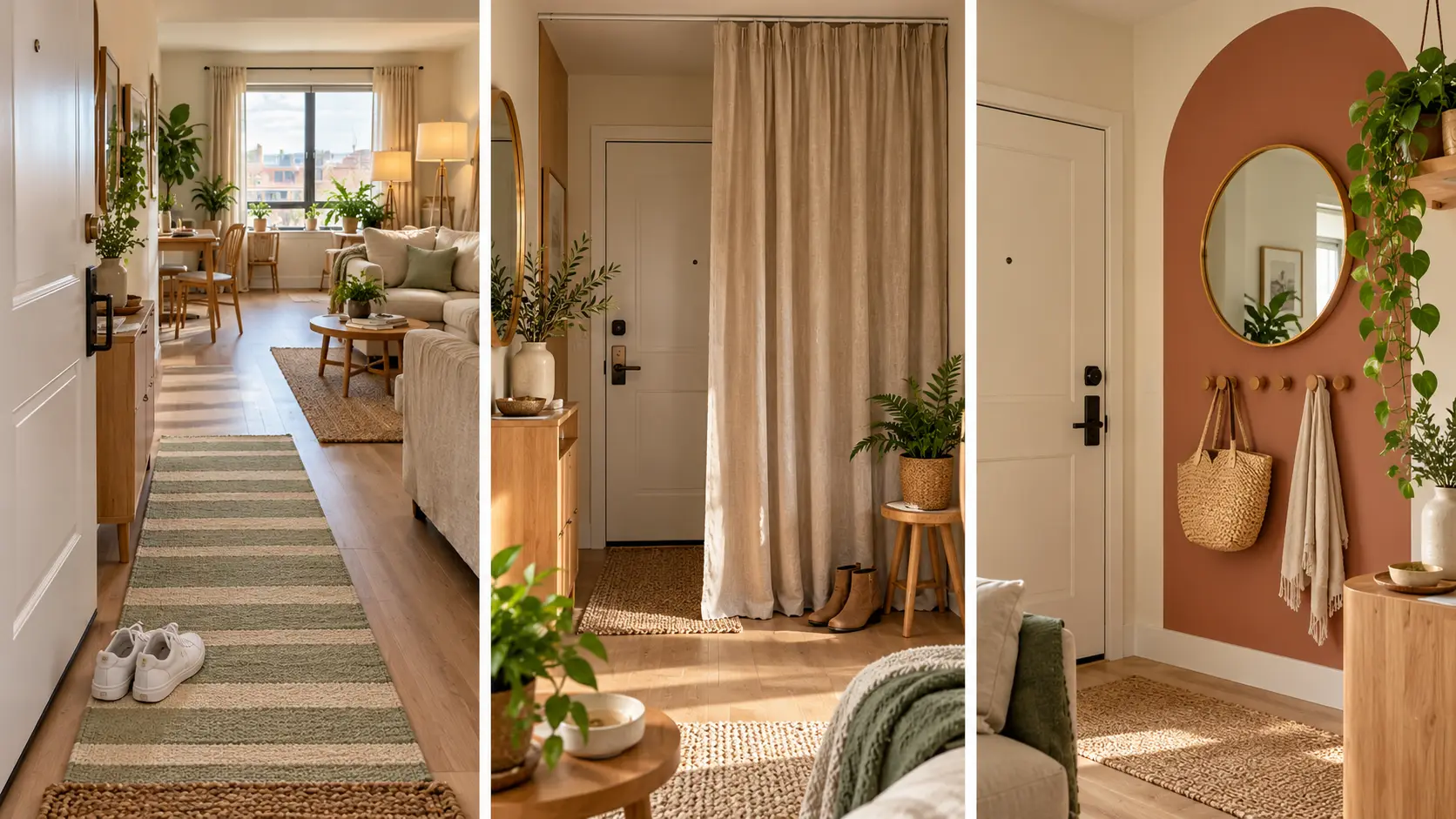 Studio Apartment Entryway Ideas: 10 Ways to Create an Entry When Your Door Opens Into the Living Room