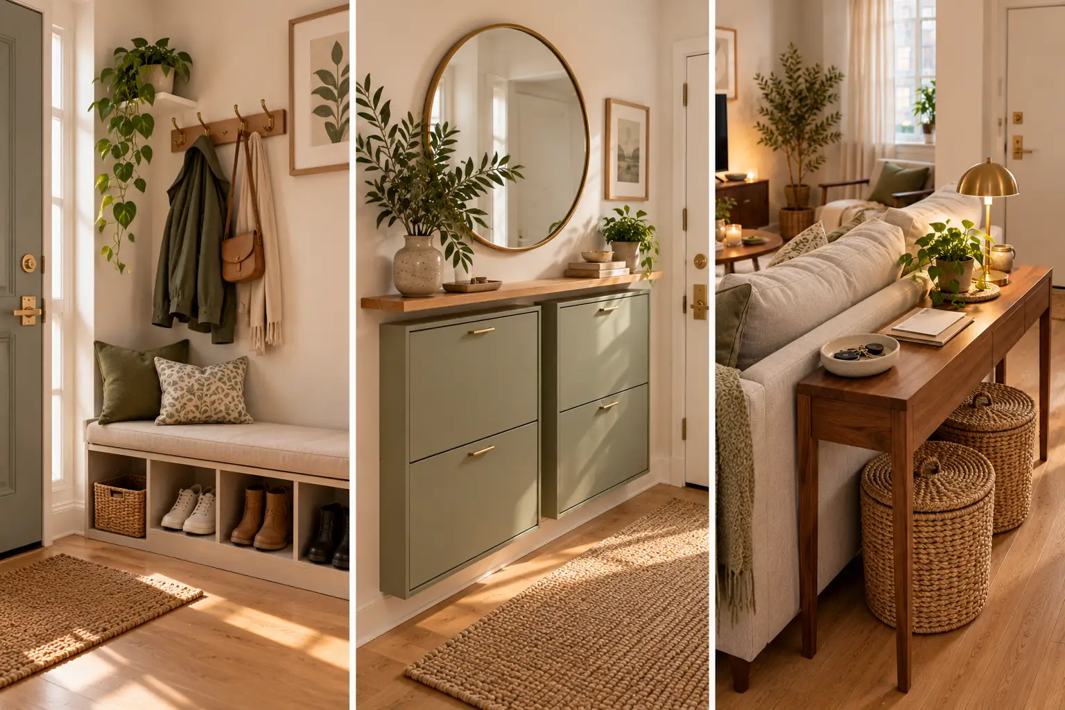 Apartment Entryway Ideas: 10 Clever Storage Fixes When You Have No Entryway