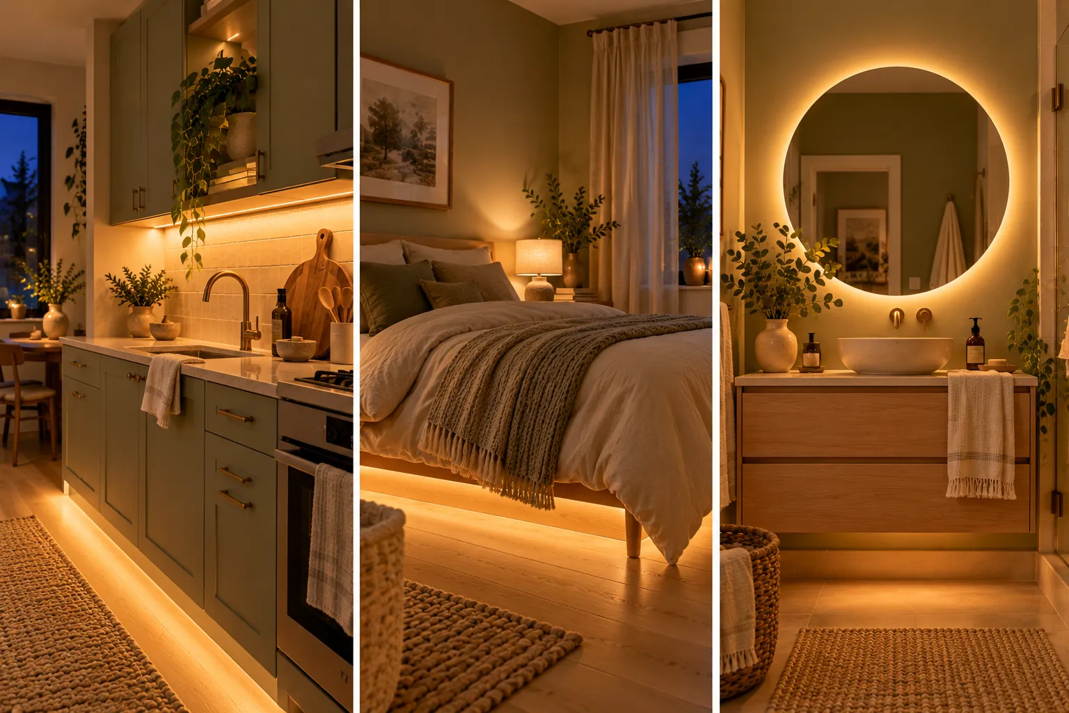 14 LED Strip Lighting Ideas That Don’t Look Like a Dorm Room