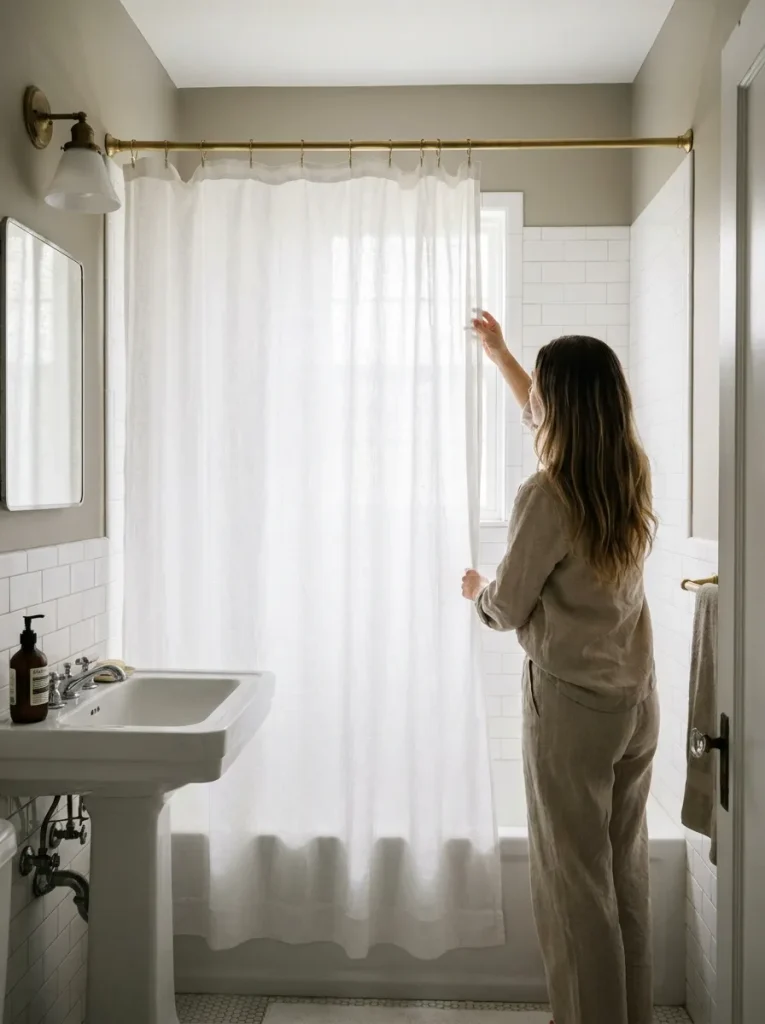 rental bathroom makeover