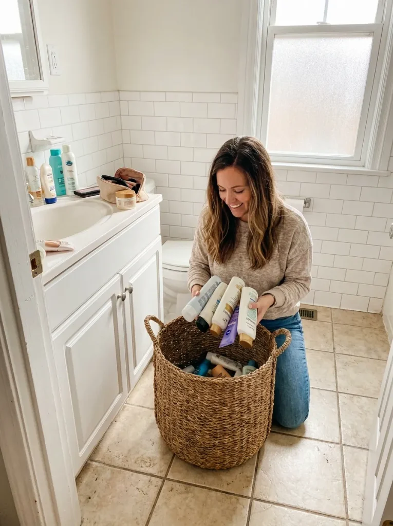 Rental Bathroom makeover