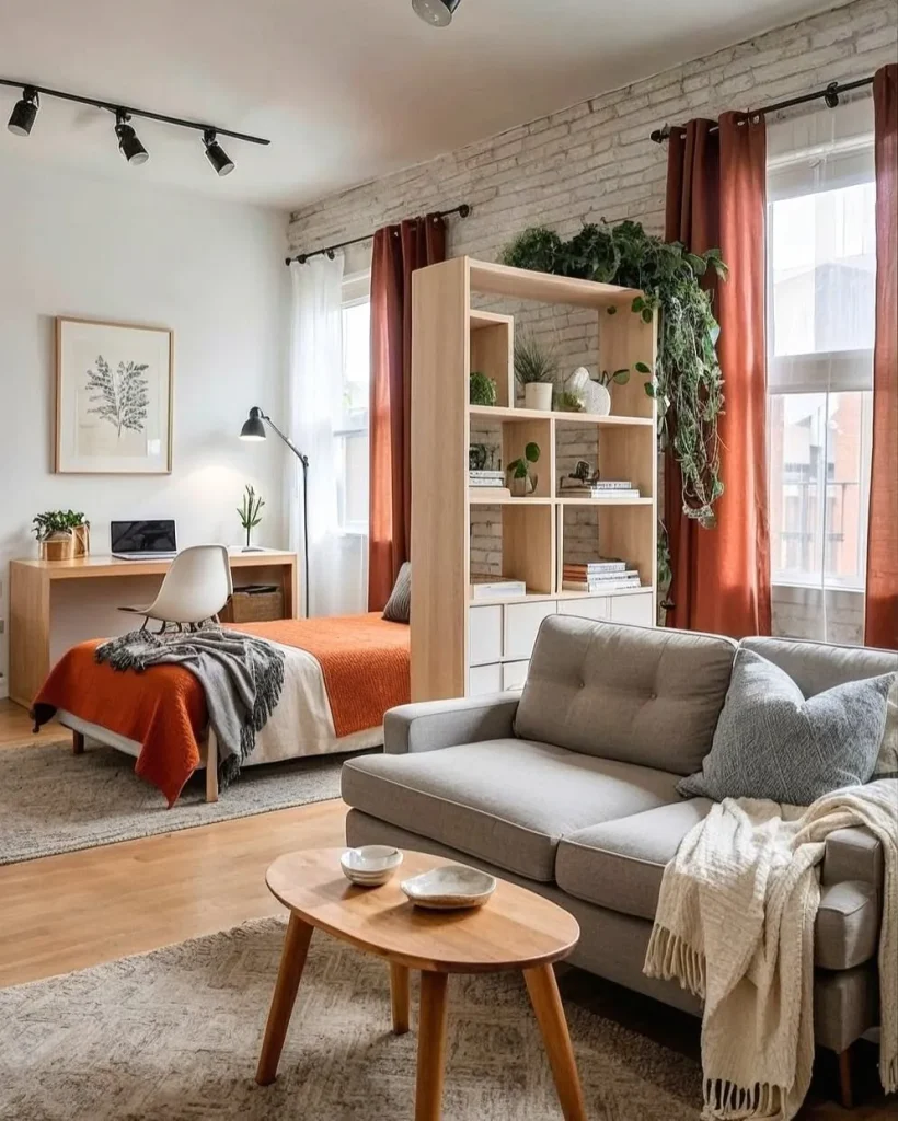 Split the Room With an Open-Back Shelf 