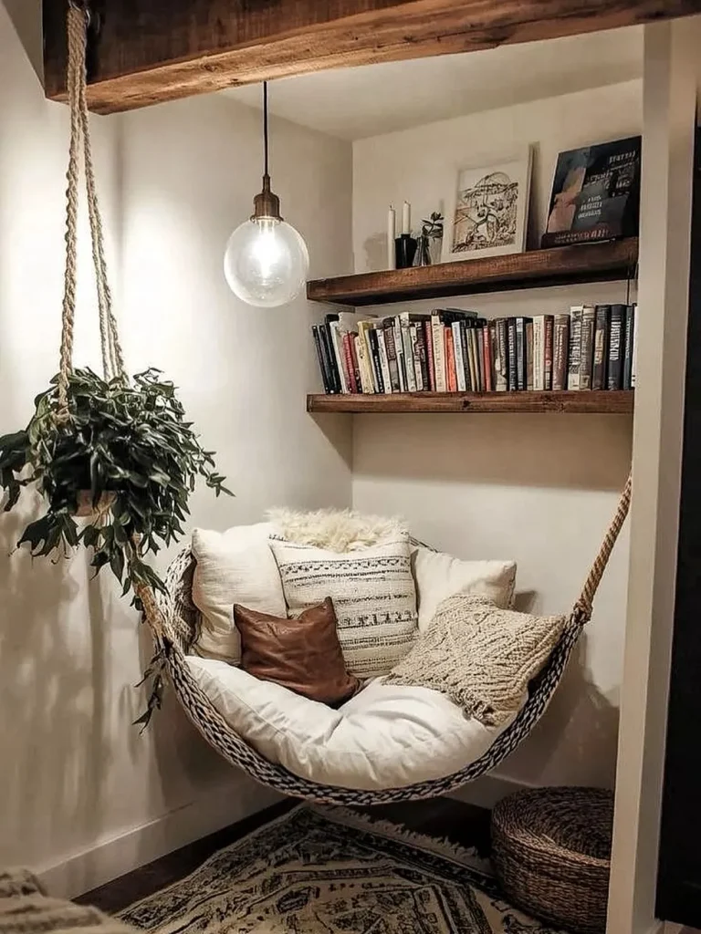 Claim One Dead Alcove as a Reading Nook